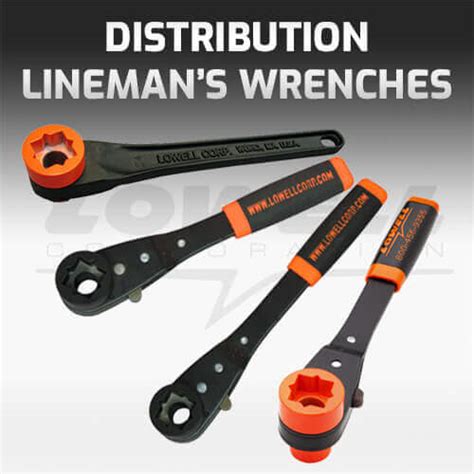 Distribution Lineman S Wrenches Lowell Corporation