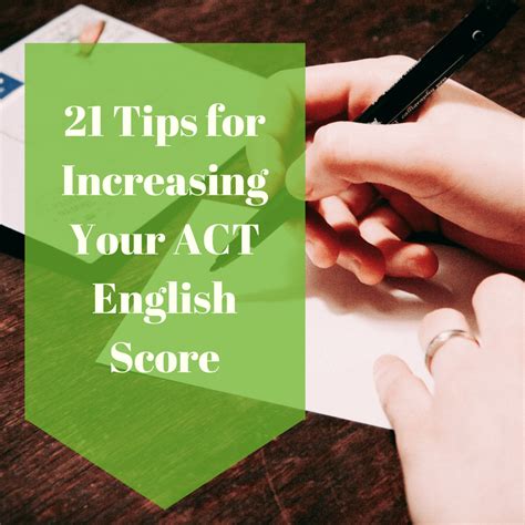 21 Tips For Increasing Your Act English Score Strive Academics