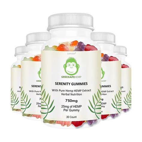 Amazon Green Ape Serenity Gummies Pack Health Household