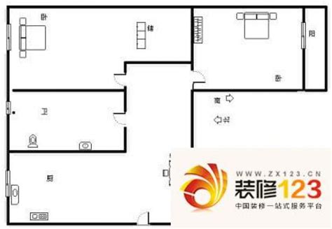 北京望花路西里望花路西里户型图户型图 2室2厅1卫1厨图片大全 我的小区 北京装信通网