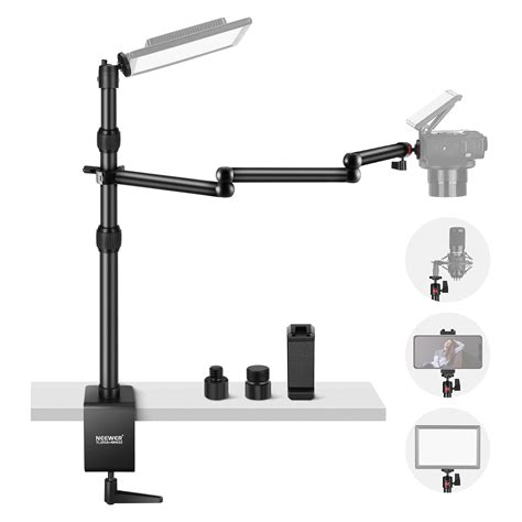 Buy NEEWER Upgraded Overhead Camera Rig With Trifold Camera Boom Arm