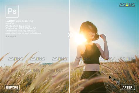 Sunlight overlay & Lens flare overlay, Photoshop overlay: Sunshine ove ...