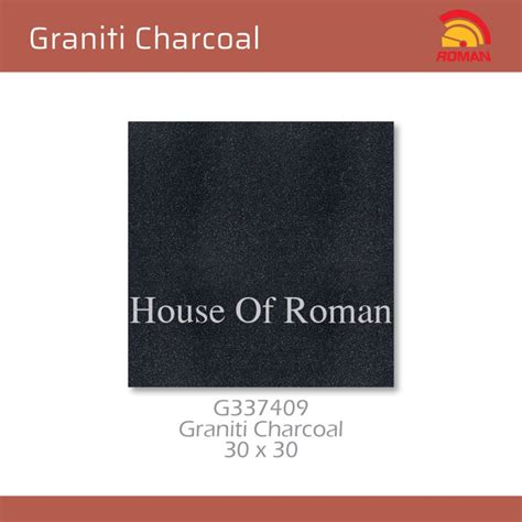 Jual Roman Keramik Graniti Charcoal 30x30 G337409 Roman House Of Roman