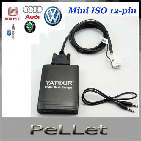 Car cd/mp3 player adapter Digital music changer USB SD AUX interface ...