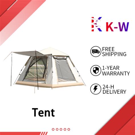 (Local Delivery) K-W Pop Up Tent 6 Person Easy Pop Up Tents for Camping ...