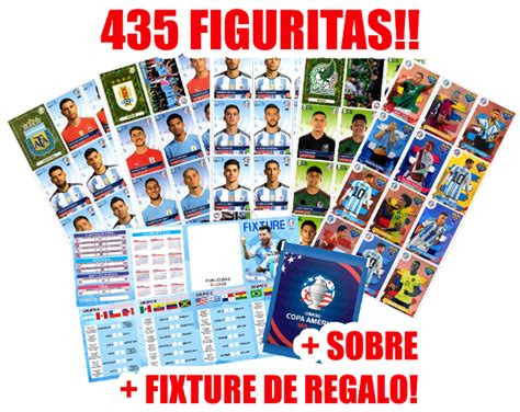 Kit Imprimible Figuritas Copa America Usa 2024 Para Imprimir Fixture