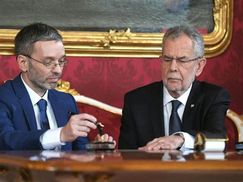 Van der Bellen und Platter Kein Türkis Blau mit Kickl als