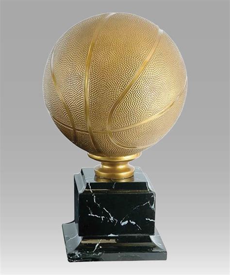 Official Size Gold Basketball Award - Ampros Awards