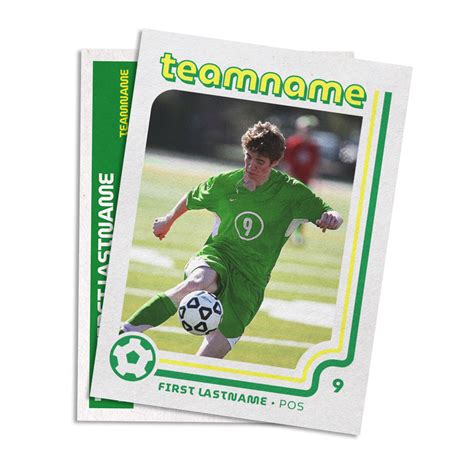 Soccer Trading Card Template – CC Alcala Norte