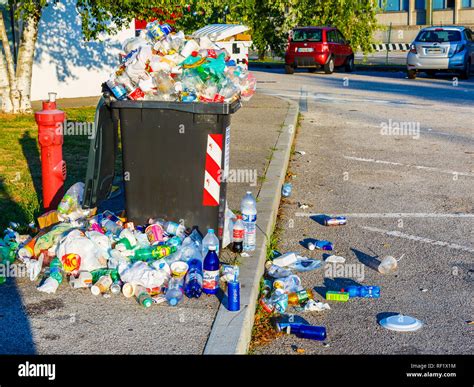 Plastic Bin Overflow Hi Res Stock Photography And Images Alamy