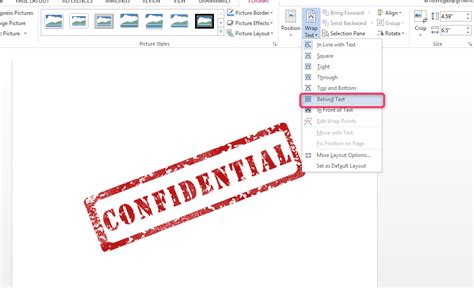 How to add confidential watermark in Microsoft Word - Docs Tutorial