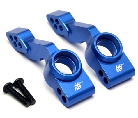 Aluminum Rear Knuckle 1 Pair Blue