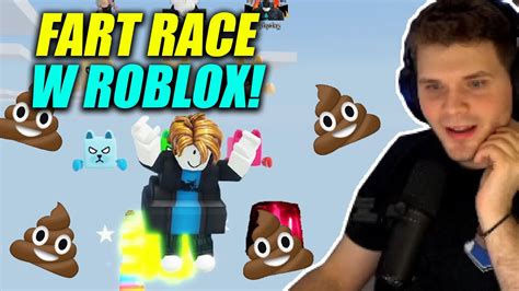 GUCIO ROBLOX FART RACE W ROBLOX NAJLEPSZE MOMENTY STRIMA 373