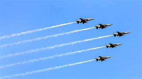 Ahead Of Its St Anniversary Indian Air Force Holds Aerial Show In