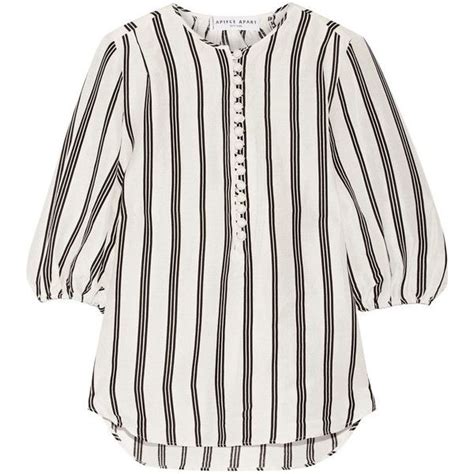 Apiece Apart Nueva Augustina Striped Linen And Silk Blend Tunic