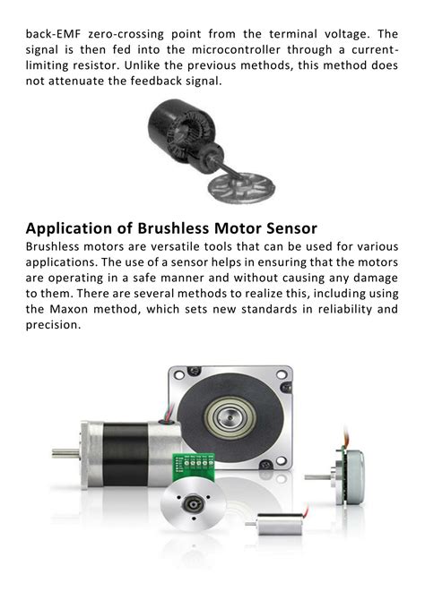 Ppt Brushless Motor Sensor Powerpoint Presentation Free Download