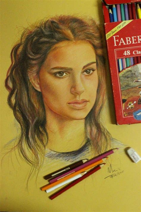 Faber Castell Classic Color Pencil On Colored Paper Color Pencil Art