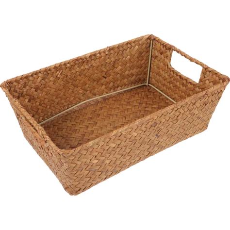 PANIER DE RANGEMENT Bureau Paille Rotin Bohême Poubelle Paniers Pour