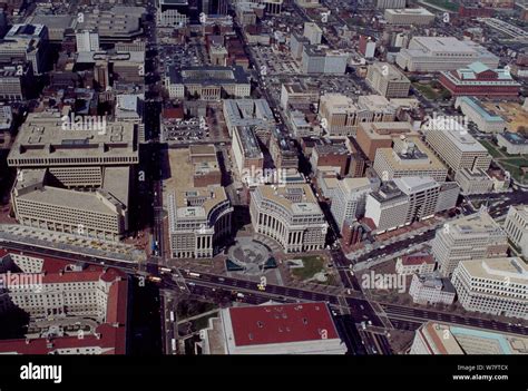 Aerial view of Washington, D.C Stock Photo - Alamy