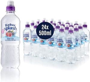 Radnor Splash Forest Fruits SUGAR FREE Flavoured Water 24x500ml