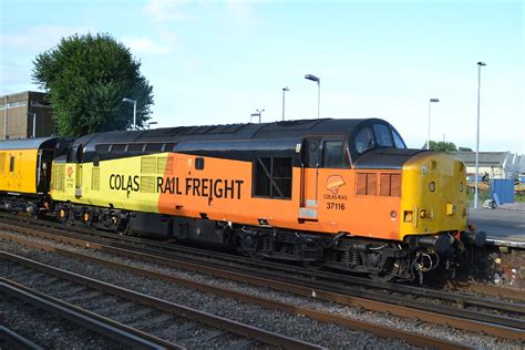 Colas Rail Freight Class 37 37116 Eastleigh Colas Rail F… Flickr