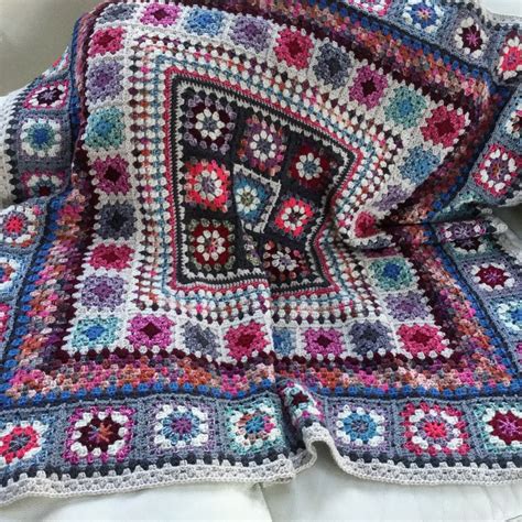 Vintage Florals Crochet Blanket Pattern Etsy