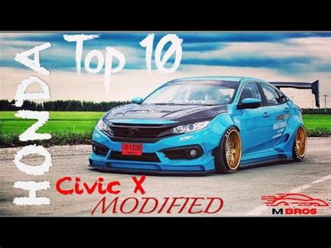 Top Honda Civic Fc Modified Th Generation M Bros