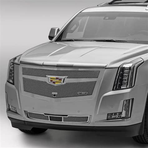 T Rex Cadillac Escalade 2016 2017 Upper Class Series Chrome Mesh Grille