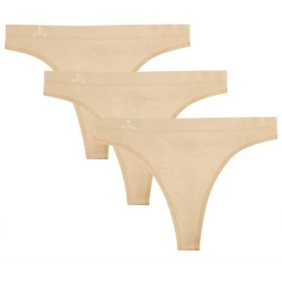 Balanced Tech Women S Seamless Bikini Panties 6 Pack Nude Large Target