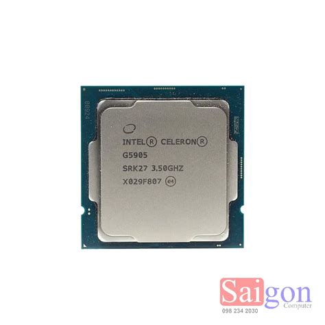 CPU Intel Celeron G5905 Chính Hãng - Sài Gòn Computer
