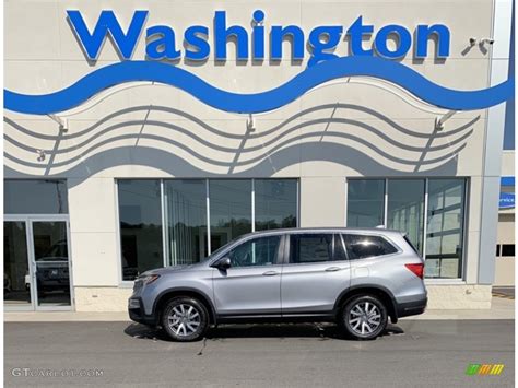 2019 Lunar Silver Metallic Honda Pilot EX AWD 133287413 Photo 17