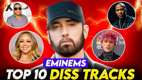 Eminems Top 10 Greatest Diss Tracks Dissected Eminem Hiphop Drdre