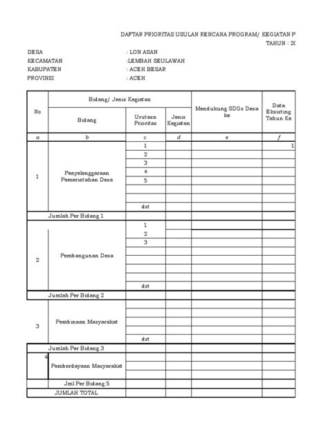 Du Rkp Desa 2023 Pdf