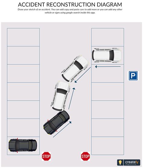 Vehicle Accident Diagram Templates