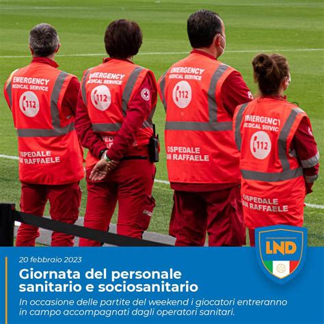 Giornata Nazionale Del Personale Sanitario Lnd Marche