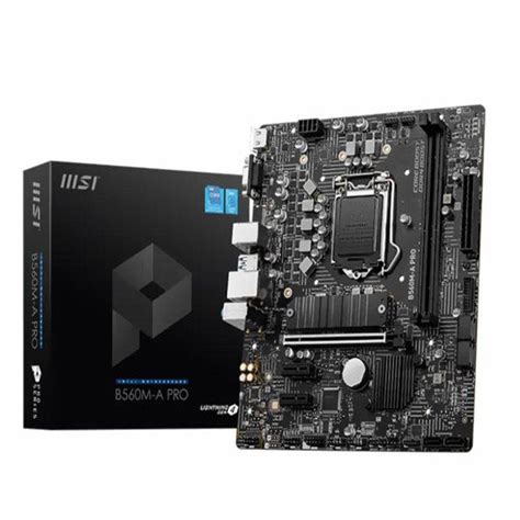 Placa Msi B560m A Pro Pontofrio