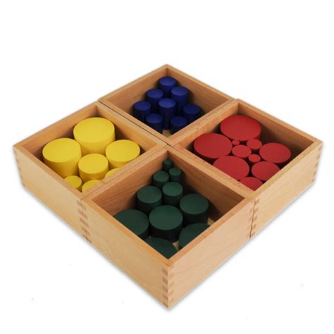 Cylindres Color S Mat Riel Montessori Pens Es Montessori