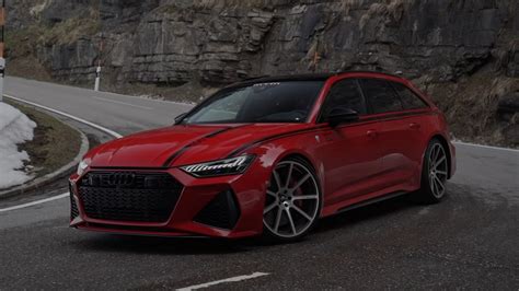 Watch The 1000 Hp Audi Rs6 Mtm Avant Climb The Alps Audiworld