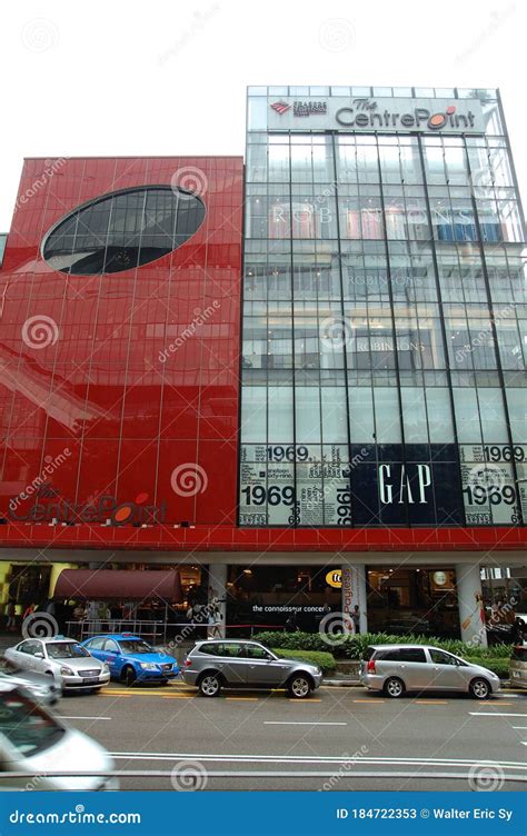 The Centrepoint Mall Facade in Orchard, Singapore Editorial Stock Photo ...