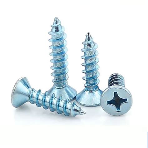 China Europe Style For Furniture Screws Cross Recessed Countersunk