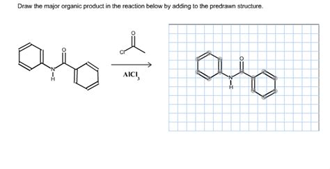 Solved Draw The Major Organic Product In The Reaction Below Chegg