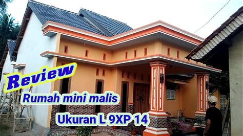 Contoh Rumah Mini Malis Ukuran X Youtube