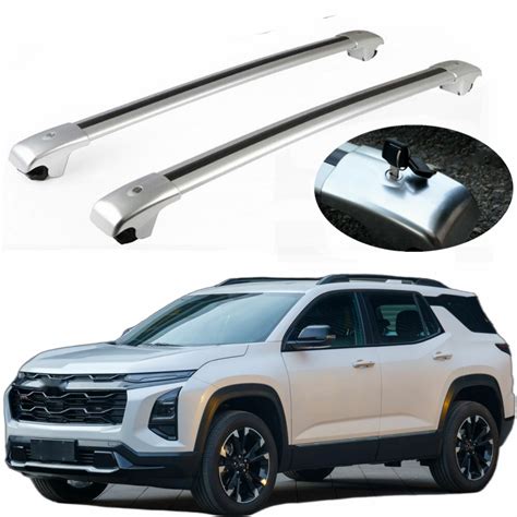 Cross Bars Fit For Chevy Equinox 2018 2024 Luggage Carrier Roof Rack Rails Ebay