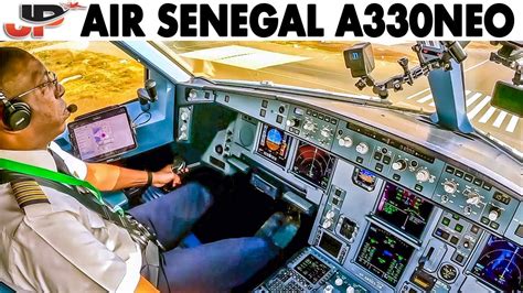 Exploring the Cockpit of Air Senegal's Airbus A330-900neo & A320