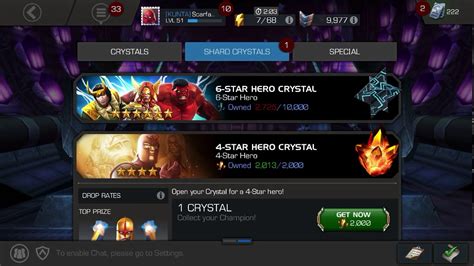 Mcoc Another 4 Star Crystal Opening YouTube