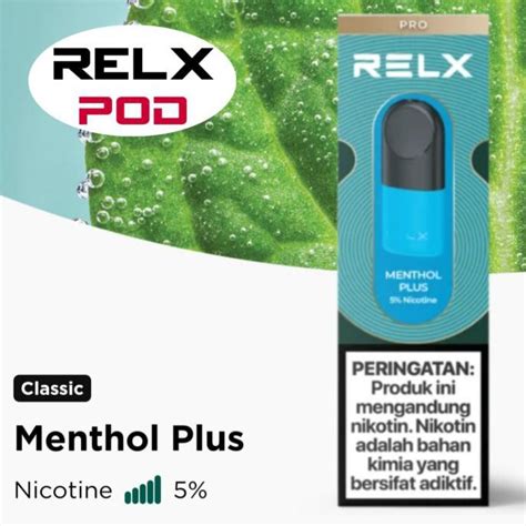 Jual Relx Infinity Pro Pod Menthol Plus Mint Pack Isi Pod Obral