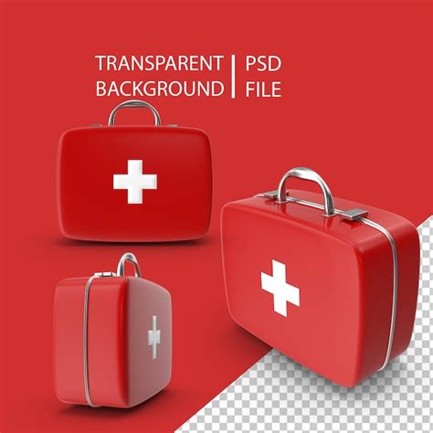 Premium Psd First Aid Kit Png