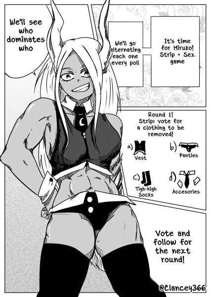 Prepare For Miruko S Strip Sex Game Clancey Hentai Rule