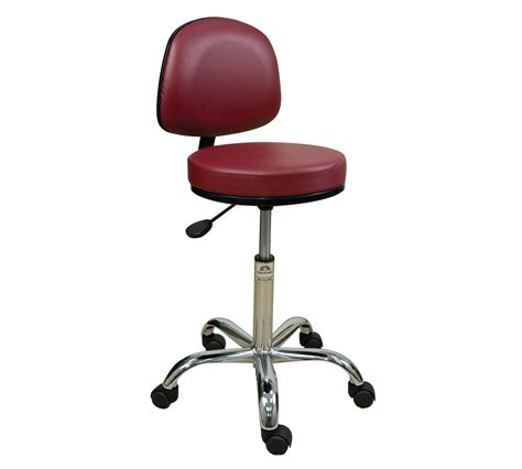 Professional Stool w Backrest, Seating, 60356-Txx