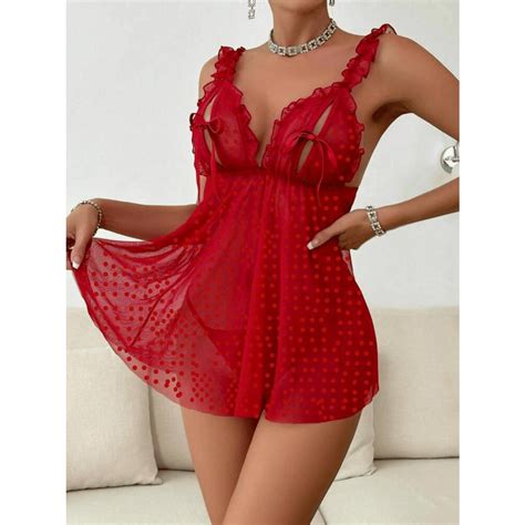Camisola Linda Lingerie Feminina Em Tule Langerie Shopee Brasil